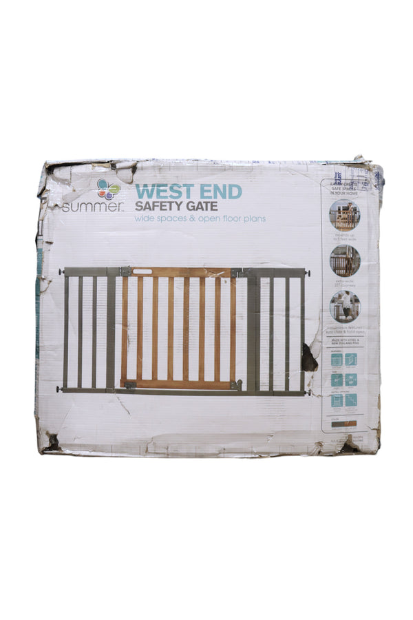 Summer Infant West End Safety Gate - Oak - 7