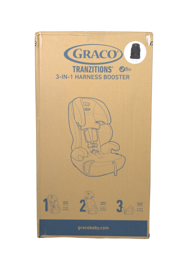 Graco Tranzitions 3-in-1 Harness Booster Car Seat - Proof - 2022 - Open Box - 3