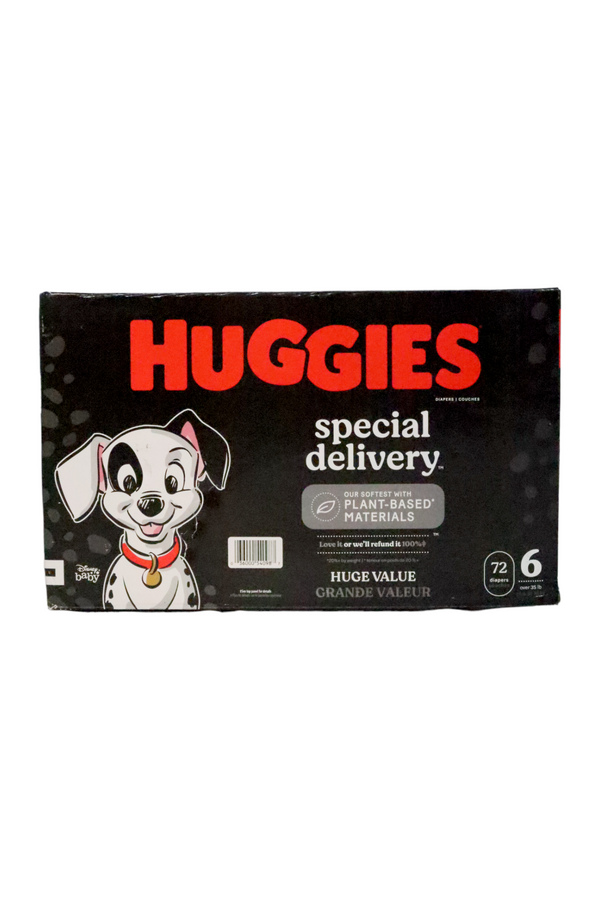 Huggies Special Delivery Disposable Diapers - Size 6 - 72 Count - Open Box - 1