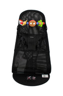 Babybjorn Bouncer Bliss Bundle with Toy and Transport Bag - Mesh - Anthracite - Gently Used - 1