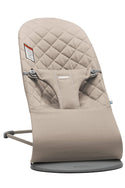 Babybjorn Bouncer Bliss - Cotton/Classic Quilt - Sand Gray - 1