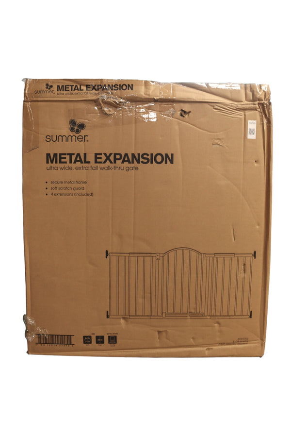 Summer Infant Metal Expansion Ultra Wide Extra Tall Walk-Thru Baby Gate - Bronze - 4