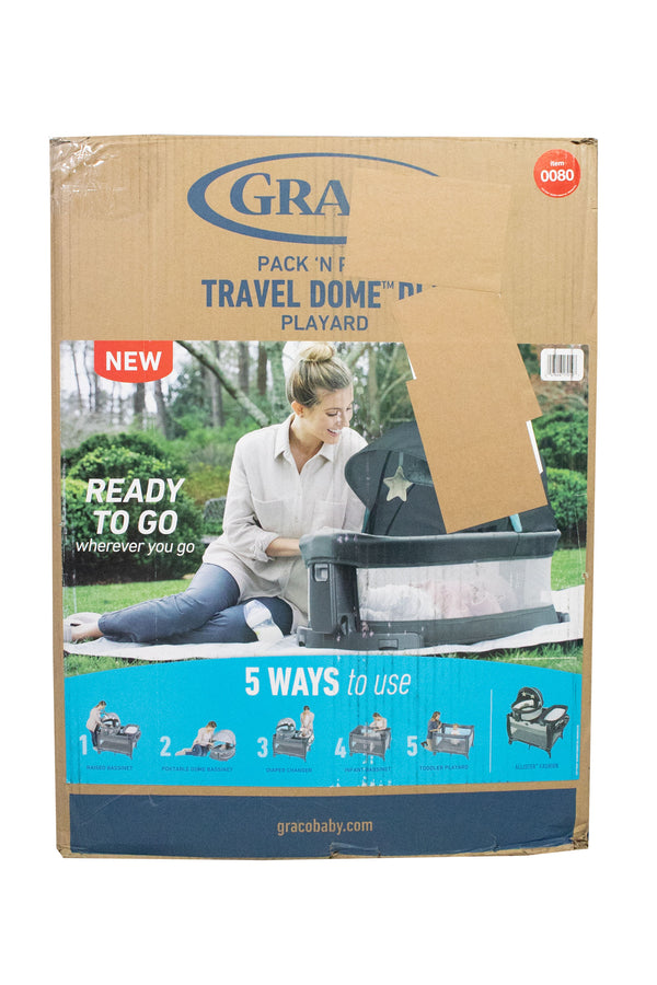 Graco Pack 'n Play Travel Dome DLX Playard - Allister - 2022 - Like New - 4