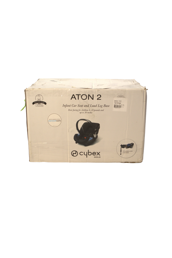 Cybex Aton 2 SensorSafe Infant Car Seat - Lavastone Black - 3