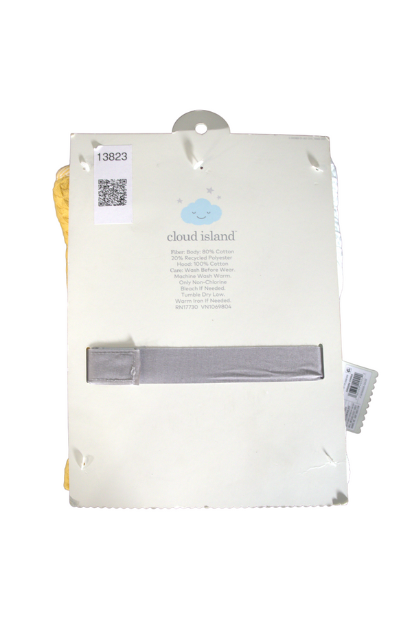 Cloud Island Waffle Hooded Bath Towel - Yellow - 3 Pack - Gently Used - 2