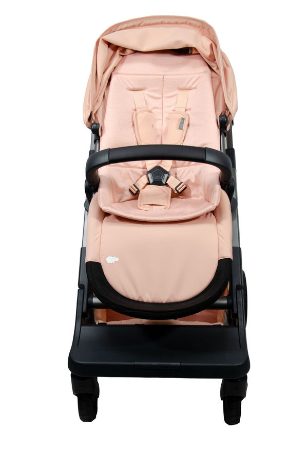 Lalo The Daily With Newborn Kit Full-Sized Stroller - Peony - Gently Used - 2