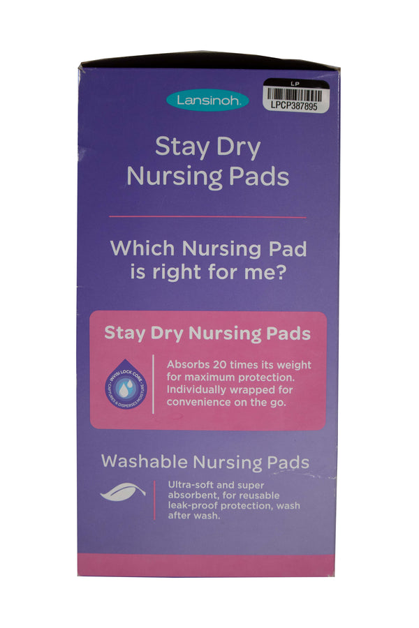 Lansinoh Stay Dry Disposable Nursing Pads - Original - 60 Ct - 17