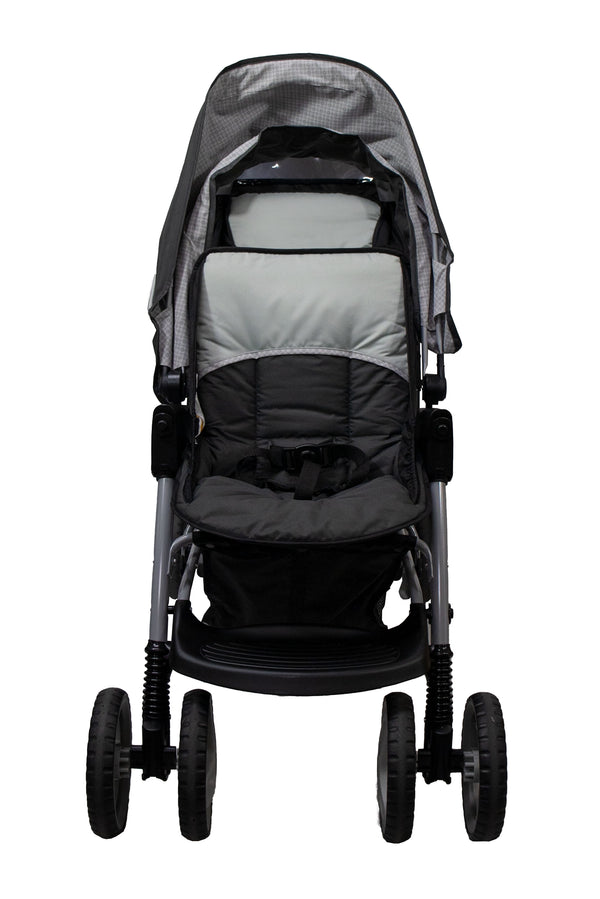 Graco DuoGlider Click Connect Double Stroller - Glacier - 2021 - Gently Used - 2