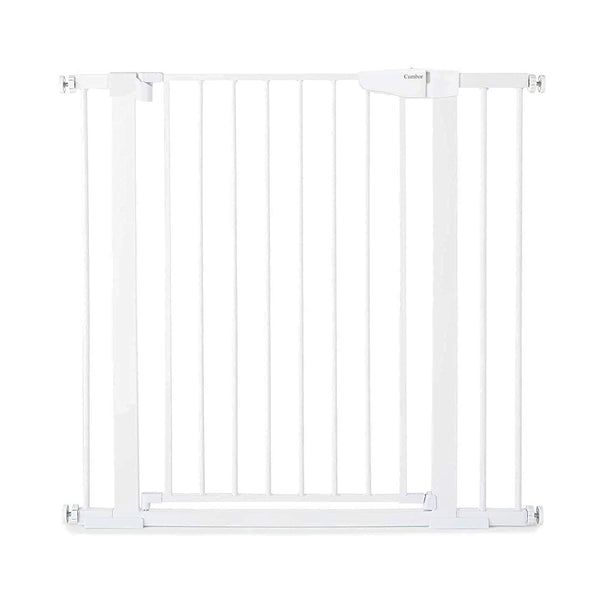 Cumbor Extra Tall 36 Inch Auto Close Baby Gate for Stairs - 29.7-40.6 Inches - White - Factory Sealed - 1