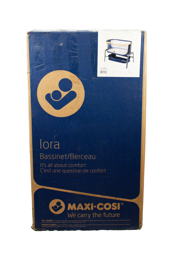 Maxi-Cosi Iora Bedside Bassinet - Essential Blue - Well Loved - 2