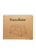 Pamo Babe Lightweight Foldable Travel Crib - Grey - 2