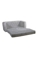 Delta Children Serta Perfect Sleeper Flip-Out Sofa to Lounger  - Grey - 2