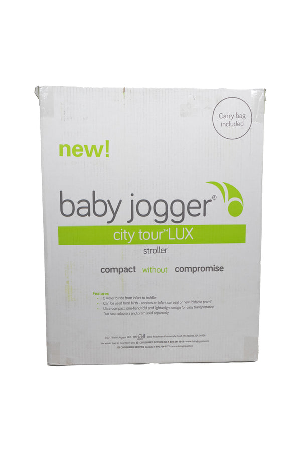 Baby Jogger City Tour Lux Stroller - Ash - 2018 - Factory Sealed - 2
