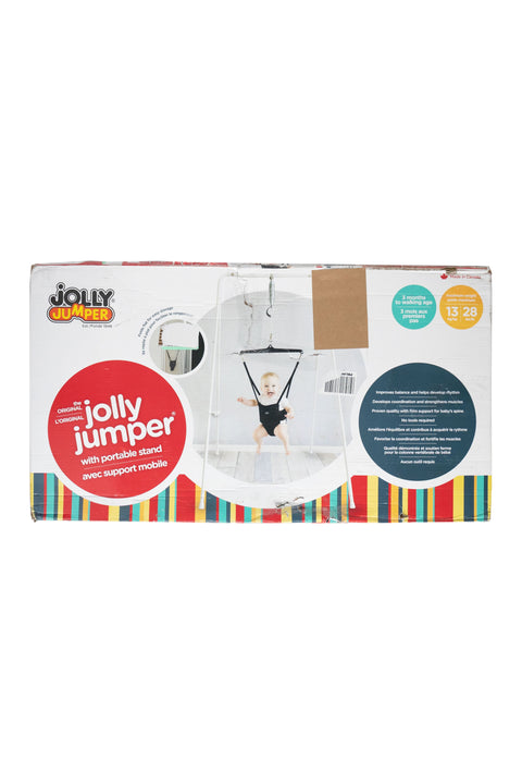 Jolly Jumper The Original Jolly Jumper with Stand - Black - Open Box