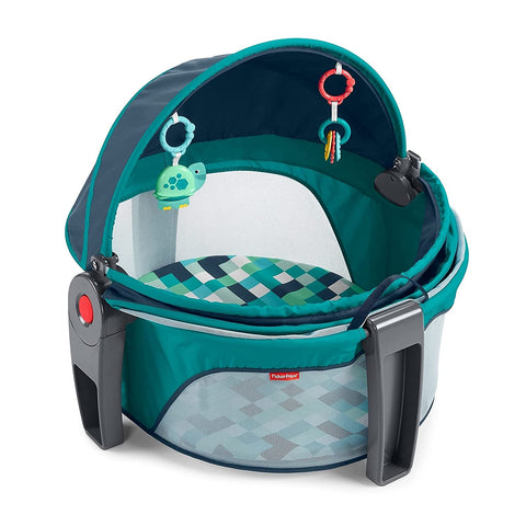 Fisher-Price On-The-Go Baby Dome - Pixel Forest - Open Box