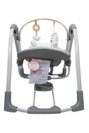 Ingenuity Boutique Collection Swing 'n Go Portable Swing - Bella Teddy - Like New - 2