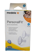 Medela PersonalFit Breast Shields - 24mm - Factory Sealed - 2