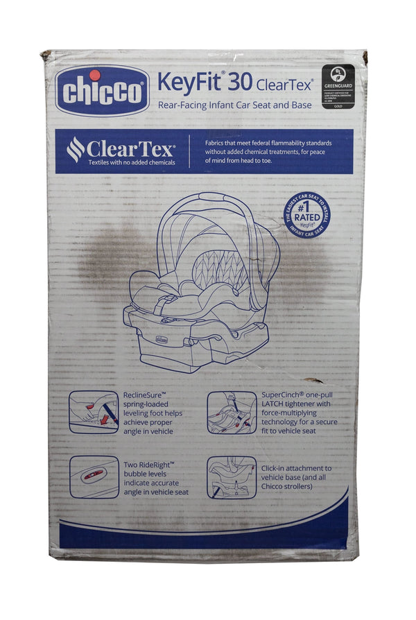 Chicco KeyFit 30 ClearTex Infant Car Seat - Glacial - 2021 - Open Box - 3