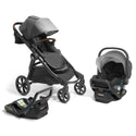 Baby Jogger City Select 2 Travel System - Eco Collection Infant Essentials Bundle - Harbor Grey - 1