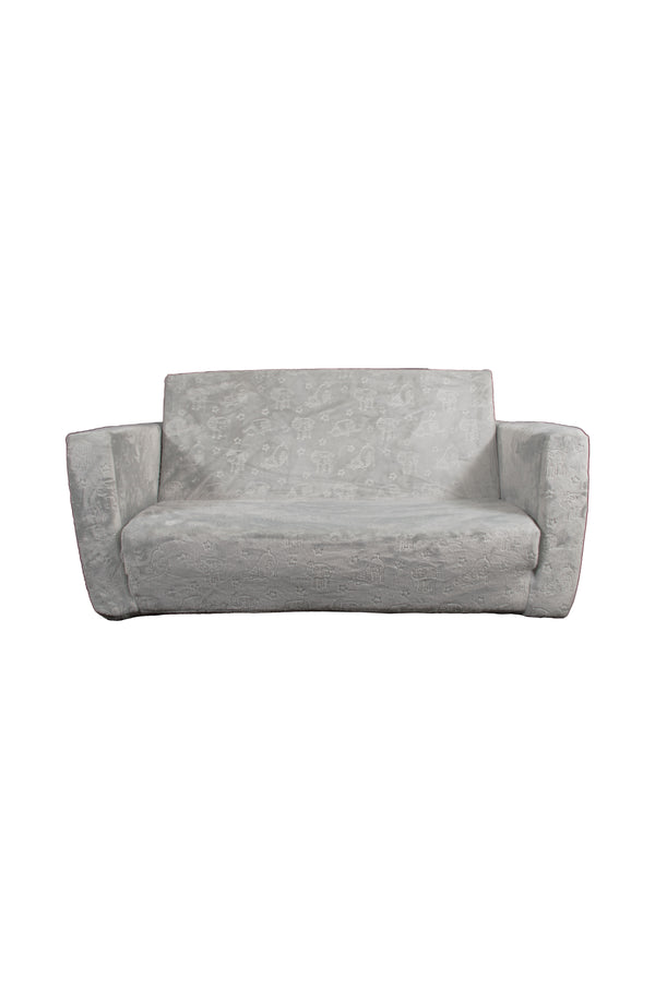 Delta Children Serta Perfect Sleeper Flip-Out Sofa to Lounger  - Grey - 1