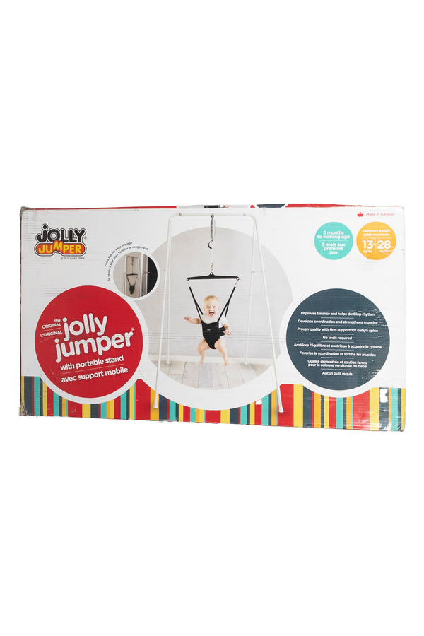 Jolly Jumper The Original Jolly Jumper with Stand - Black - 1