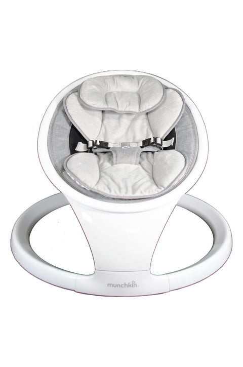 Munchkin Bluetooth-Enabled Musical Baby Swing - Classic Grey - Gently Used