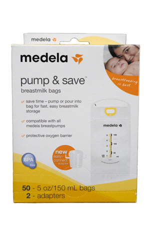 Medela Breastmilk Bags, Pump & Save