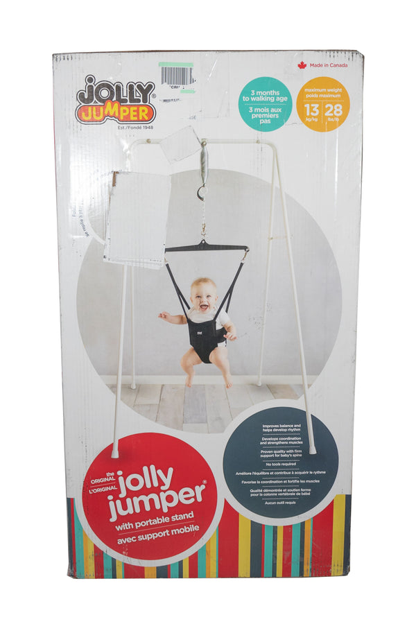 Jolly Jumper The Original Jolly Jumper with Stand - Black - Like New - 2