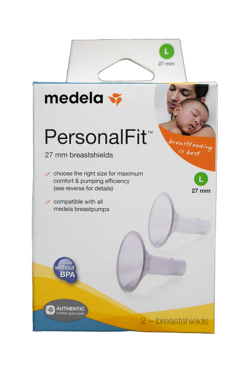 Medela PersonalFit Breast Shields - 27mm - Factory Sealed